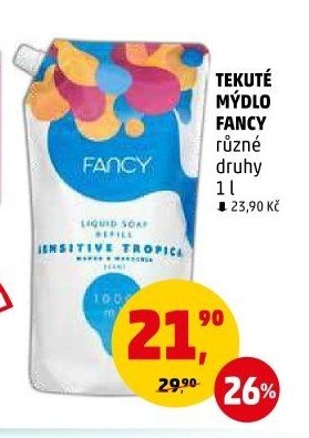 TEKUTÉ MÝDLO FANCY