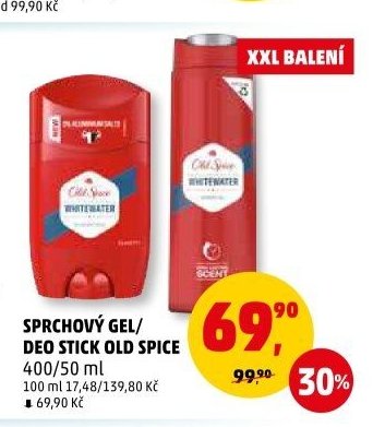 SPRCHOVÝ GEL / DEO STICK OLD SPICE