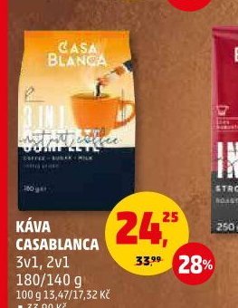 Káva Casablanca 3v1, 2v1