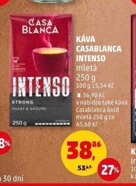 Káva Casablanca Intenso