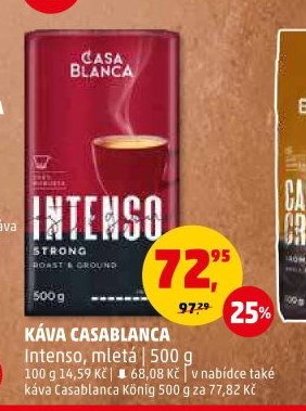 Káva Casablanca Intenso
