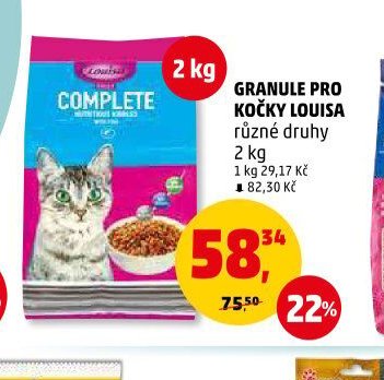 GRANULE PRO KOČKY LOUISA