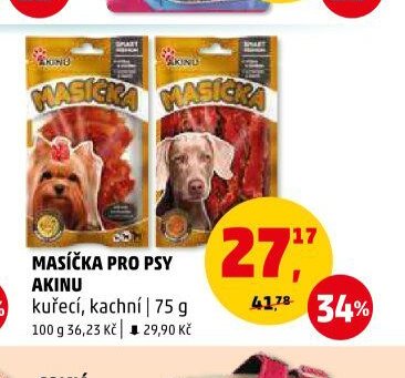MASÍČKA PRO PSY AKINU