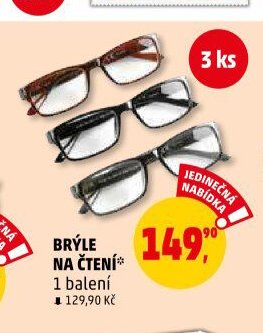 BRÝLE NA ČTENÍ