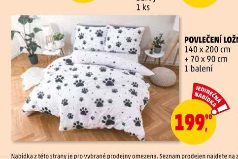 POVLEČENÍ LOŽNÍ