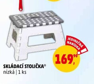 Skládací stolička nízká