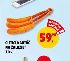 Čisticí kartáč na žaluzie