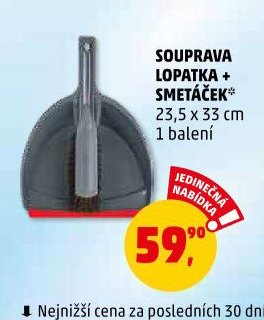 Souprava lopatka + smetáček