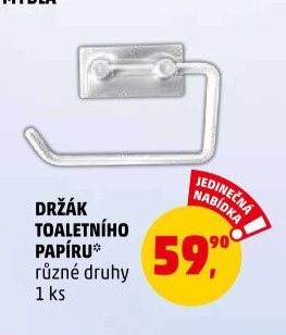 DRŽÁK TOALETNÍHO PAPÍRU