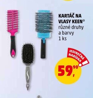 KARTÁČ NA VLASY KEEN