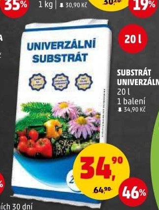 SUBSTRÁT UNIVERZÁLNÍ 20 l