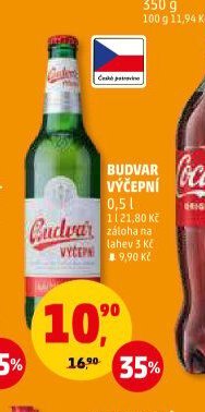 Budvar výčepní 0,5 l