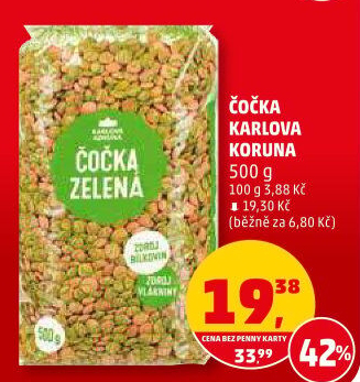 Čočka Karlova Koruna