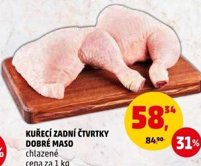 Kuřecí čtvrtky Dobré maso