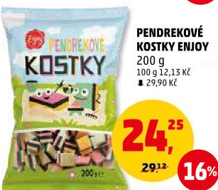 Pendrekové kostky Enjoy