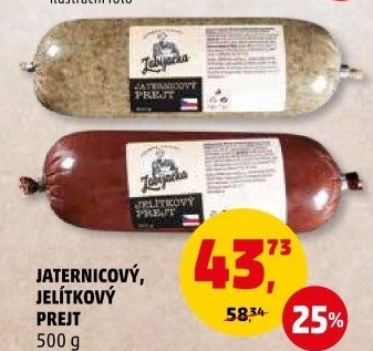 Prejt jelítkový Dobrá česká Zabijačka