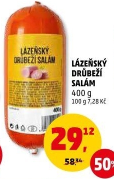 Salám drůbeží lázeňský