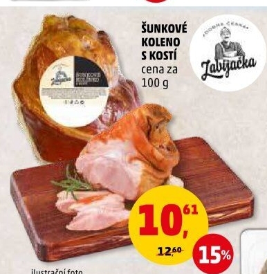 Šunkové koleno s kostí Dobrá česká Zabijačka