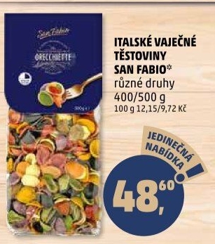 Těstoviny San Fabio