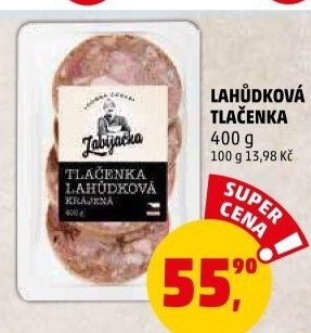 Tlačenka lahůdková Dobrá česká Zabijačka