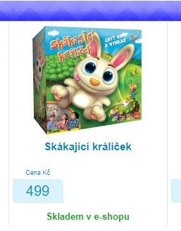 Skákající králíček
