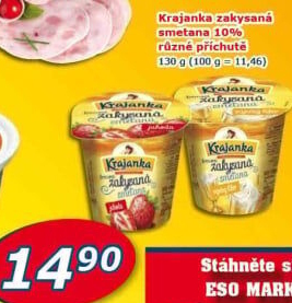 Dezert zakysaný Krajanka