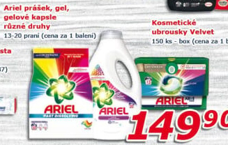 Prací prášek Ariel