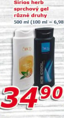 Sprchový gel Sirios Herb