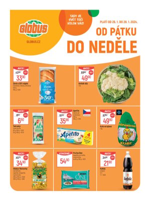 akční leták Globus 24.1.2024-30.1.2024