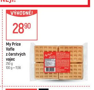 My Price Vafle z čerstvých vajec