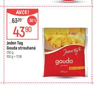 Jeden Tag Gouda strouhaná