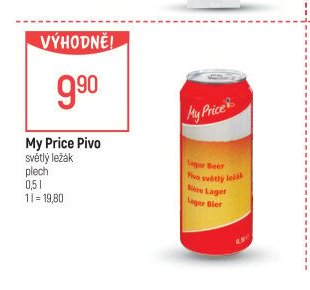 My Price Pivo světlý ležák