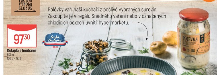 Kulajda s houbami
