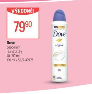 Dove deodorant