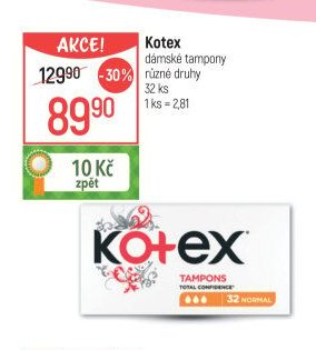 Kotex dámské tampony