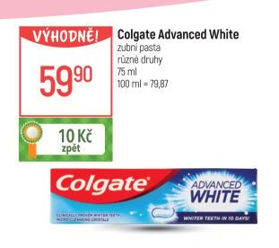 Colgate Advanced White zubní pasta