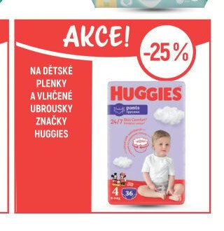 Huggies dětské pleny