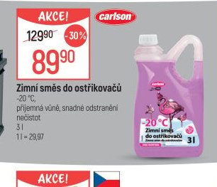 Zimní směs do ostřikovačů