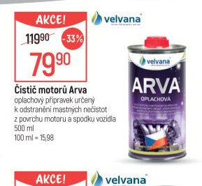 Čistič motorů Arva