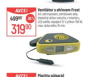 Ventilátor s ohřevem Frost