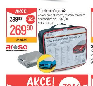 Plachta půlgaráž