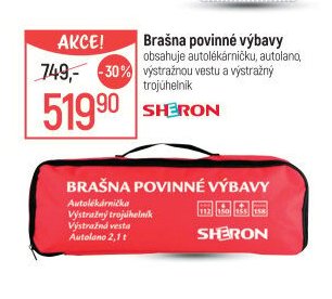 Brašna povinné výbavy