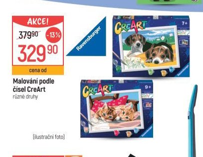 Malování podle čísel CreArt