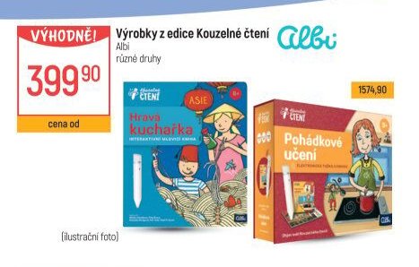 Výrobky z edice Kouzelné čtení