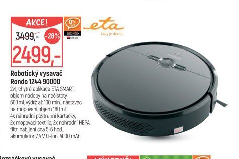 Robotický vysavač Rondo 1244 90000