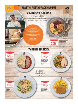 akční leták Globus 24.1.2024-30.1.2024