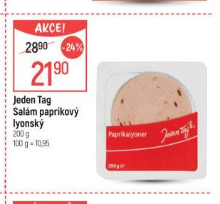 Jeden Tag Salám paprikový lyonský