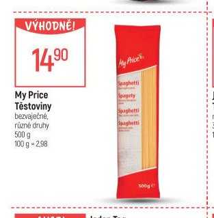 My Price Těstoviny