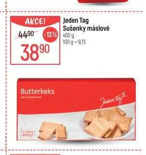Jeden Tag Sušenky máslové