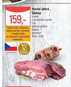 Hovězí žebro Globus